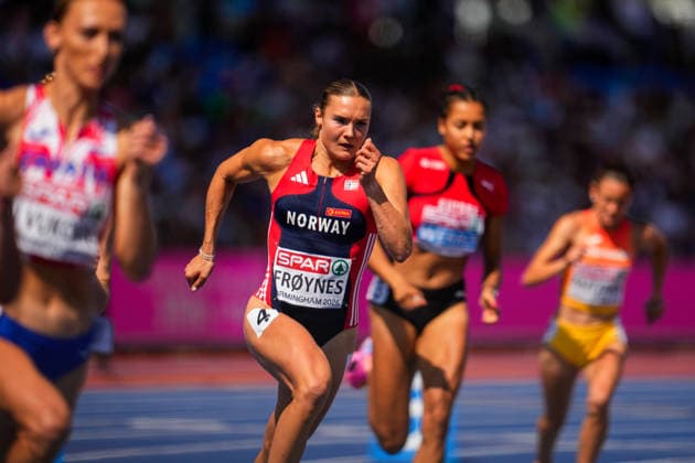 EM i friidrett utendors 2026 - Dag 2 Birmingham, England 20260811. Amanda Grefstad Froynes i ovelsen 800 meter kvinner forsok under EM i friidrett 2026 pa Alexander Stadium i Birmingham tirsdag. Foto: Beate Oma Dahle NTB Birmingham England EDITORIAL USE ONLY. RESTRICTED USE FOR BETTING COMPANIES Ref:_SPOfYok3LDs5cU.jpg *** 2026 European Outdoor Athletics Championships, Day 2, Birmingham, England, August 11, 2026: Amanda Grefstad Froynes competes in the women’s 800-meter preliminary heat during the 2026 European Athletics Championships at Alexander Stadium in Birmingham on Tuesday. Photo: Beate Oma Dahle, NTB, Birmingham, England. EDITORIAL USE ONLY. RESTRICTED USE FOR BETTING. COMCOMPANIES  Copyright: xBeatexOmaxDahlex xNTBx