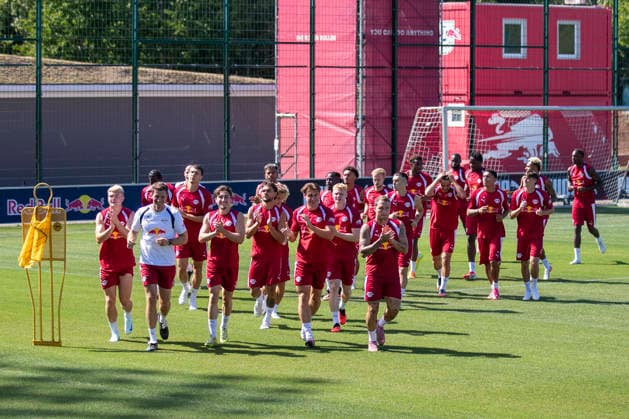 Football, Bundesliga 1, RB Leipzig, Training