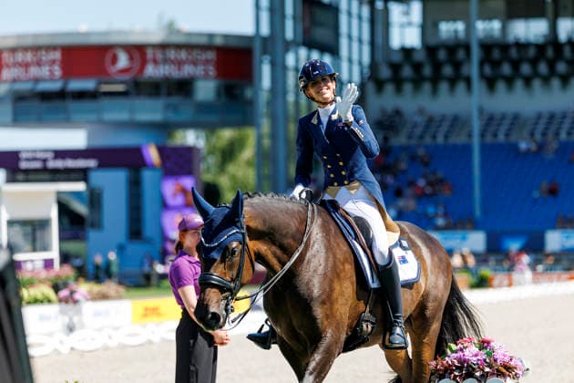 AACHEN - FEI World Championships 2026, AACHEN - FEI World Championships 2026 PEARCE Simone (AUS), Will Marq FEI Dressage World Championship, WM, Weltmeisterschaft Grand Prix de Dressage 1st Part Team Finale & Einzelqualifikation Lambertz-Preis Aachen, Reitstadion Soers 11. August 2026 - *** 2026 FEI World Championships in Aachen, Aachen FEI World Championships 2026: Simone Pearce (AUS), Will Marq – FEI Dressage World Championship Grand Prix de Dressage, Part 1: Team Final, Individual Qualification, Lambertz Prize Aachen, Soers Equestrian Stadium, August 11, 2026
