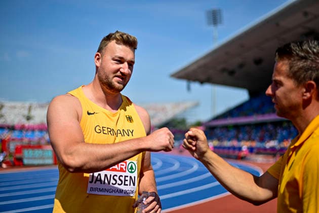 Henrik JANSSEN (Germany, SC Magdeburg, DISCUS THROW Men) GBR, European Athletics Championships, Athletics, 11.08.2026, GBR, European Athletics Championships, Athletics, 11.08.2026, Birmingham *** Henrik JANSSEN, Germany, SC Magdeburg, Men s Discus Throw, GBR, European Athletics Championships, Track and Field, August 11, 2026, GBR, European Athletics Championships, Track and Field, August 11, 2026, Birmingham Copyright: xEibnerxPressefoto JanxPapenfussx EP_JPS