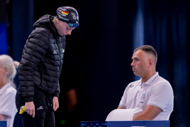 France, Paris, Centre Aquatique Olympique Metropole du Grand Paris, 11.08.2026, European Aquatics Championships, Day 12, Morning Session, Yara Fay Riefstahl, SC Chemnitz, Germany, Photo by Eibner Pressefoto Tino Henschel European Aquatics Championships, Day 12, Morning Session Paris *** France, Paris, Centre Aquatique Olympique Metropole du Grand Paris, August 11, 2026, European Aquatics Championships, Day 12, Morning Session, Yara Fay Riefstahl, SC Chemnitz, Germany, Photo by Eibner Pressefoto Tino Henschel European Aquatics Championships, Day 12, Morning Session, Paris Copyright: xEibnerxPressefotox