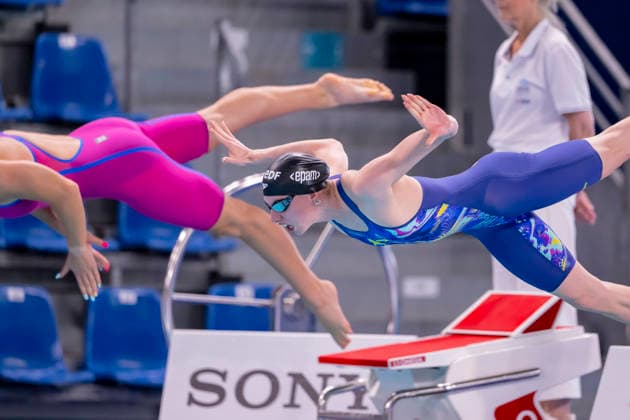 France, Paris, Centre Aquatique Olympique Metropole du Grand Paris, 11.08.2026, European Aquatics Championships, Day 12, Morning Session, Yara Fay Riefstahl, SC Chemnitz, Germany, Photo by Eibner Pressefoto Tino Henschel European Aquatics Championships, Day 12, Morning Session Paris *** France, Paris, Centre Aquatique Olympique Metropole du Grand Paris, August 11, 2026, European Aquatics Championships, Day 12, Morning Session, Yara Fay Riefstahl, SC Chemnitz, Germany, Photo by Eibner Pressefoto Tino Henschel European Aquatics Championships, Day 12, Morning Session, Paris Copyright: xEibnerxPressefotox