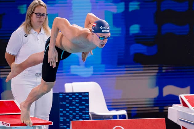 France, Paris, Centre Aquatique Olympique Metropole du Grand Paris, 11.08.2026, European Aquatics Championships, Day 12, Morning Session, Victor Kopf, Austria, Photo by Eibner Pressefoto Tino Henschel European Aquatics Championships, Day 12, Morning Session Paris *** France, Paris, Centre Aquatique Olympique Metropole du Grand Paris, August 11, 2026, European Aquatics Championships, Day 12, Morning Session, Victor Kopf, Austria, Photo by Eibner Pressefoto Tino Henschel European Aquatics Championships, Day 12, Morning Session, Paris Copyright: xEibnerxPressefotox