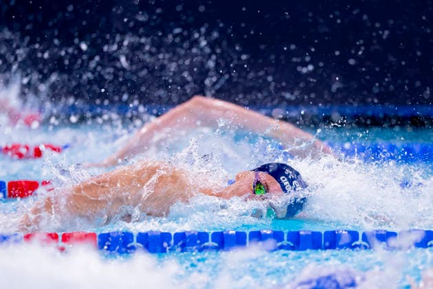France, Paris, Centre Aquatique Olympique Metropole du Grand Paris, 11.08.2026, European Aquatics Championships, Day 12, Morning Session, Victor Kopf, Austria, Photo by Eibner Pressefoto Tino Henschel European Aquatics Championships, Day 12, Morning Session Paris *** France, Paris, Centre Aquatique Olympique Metropole du Grand Paris, August 11, 2026, European Aquatics Championships, Day 12, Morning Session, Victor Kopf, Austria, Photo by Eibner Pressefoto Tino Henschel European Aquatics Championships, Day 12, Morning Session, Paris Copyright: xEibnerxPressefotox