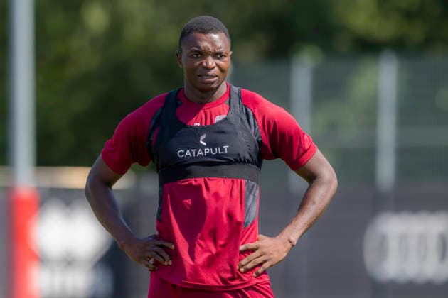 Ingolstadt, Deutschland 11. August 2026: 3. Liga - 2026 2027 - FC Ingolstadt 04 - Training Im Bild: Obed Ugondu (FCI) Trainingsgelände Audi Sportpark Bayern *** Ingolstadt, Germany, August 11, 2026; 3rd Division 2026–2027; FC Ingolstadt 04; Training; Pictured: Obed Ugondu; FCI Training Facility; Audi Sportpark Bayern Copyright: xFotostandx xSchäferx
