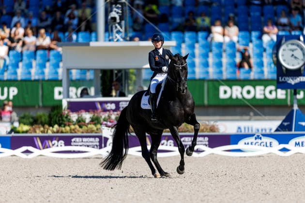 AACHEN - FEI World Championships 2026, AACHEN - FEI World Championships 2026 NILSHAGEN Therese (SWE), Navarro FEI Dressage World Championship, WM, Weltmeisterschaft Grand Prix de Dressage 1st Part Team Finale & Einzelqualifikation Lambertz-Preis Aachen, Reitstadion Soers 11. August 2026 - *** 2026 FEI World Championships in Aachen, Aachen FEI World Championships 2026 Therese Nilshagen (SWE), Navarro FEI Dressage World Championship Grand Prix de Dressage, Part 1: Team Final, Individual Qualification, Lambertz Prize Aachen, Soers Equestrian Stadium, August 11, 2026