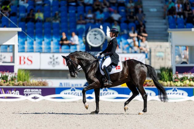 AACHEN - FEI World Championships 2026, AACHEN - FEI World Championships 2026 KRUETH Carina Cassoe (DEN), Heiline s Danciera FEI Dressage World Championship, WM, Weltmeisterschaft Grand Prix de Dressage 1st Part Team Finale & Einzelqualifikation Lambertz-Preis Aachen, Reitstadion Soers 11. August 2026 - *** 2026 FEI World Championships in Aachen, AACHEN FEI World Championships 2026 KRUETH Carina Cassoe DEN, Heiline’s Danciera FEI Dressage World Championship Grand Prix de Dressage, Part 1: Team Final, Individual Qualification, Lambertz Prize Aachen, Soers Equestrian Stadium, August 11, 2026