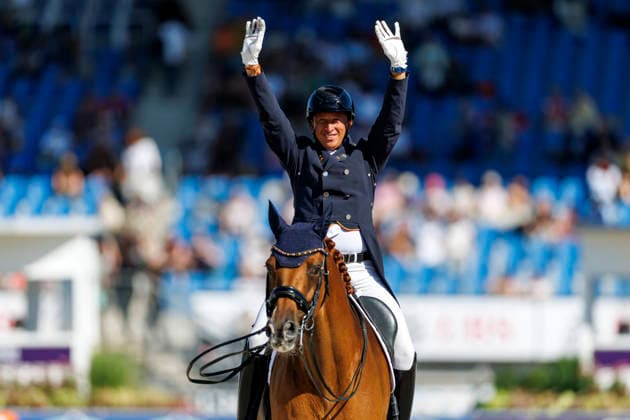 AACHEN - FEI World Championships 2026, AACHEN - FEI World Championships 2026 MENDOZA LOOR Julio (ECU), Jewel s Goldstrike FEI Dressage World Championship, WM, Weltmeisterschaft Grand Prix de Dressage 1st Part Team Finale & Einzelqualifikation Lambertz-Preis Aachen, Reitstadion Soers 11. August 2026 - *** 2026 FEI World Championships in Aachen, AACHEN FEI World Championships 2026 MENDOZA LOOR Julio ECU, Jewel’s Goldstrike FEI Dressage World Championship Grand Prix de Dressage, Part 1: Team Final, Individual Qualification, Lambertz Prize Aachen, Soers Equestrian Stadium, August 11, 2026