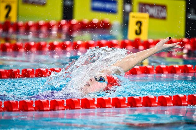 PARIS, FRANKRIKE 20260811 Katie Shanahan , Storbritannien, vinner damernas final i 200 m ryggsim under sim-EM i Paris. ***Bilden ingar i SPORTPAKET. För övriga BETALBILD*** PARIS FRANKRIKE x10430x *** PARIS, FRANCE 20260811 Katie Shanahan of Great Britain wins the women’s 200-meter backstroke final at the European Swimming Championships in Paris ***This image is not included in the SPORT PACKAGE; for other images, see PAID CONTENT*** PARIS, FRANCE x10430x  Copyright: xChristinexOlsson TTx SIM-EM 2026 PARIS