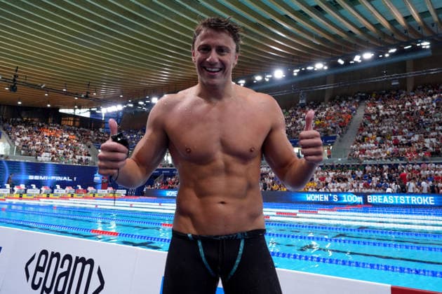 NiccolÃ² Martinenghi gold medal Men s 100m breaststroke the Swimming European Aquatics Championships Paris 2026, Paris, August 11, 2026 .  Copyright: xGianxMattiaxD Alberto LaPressex