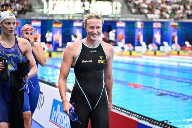 PARIS, FRANCE 20260811 Sarah Sjöström wins the women s semi-final in the 50 m butterfly during the European Swimming Championships in Paris. ***The image is included in the SPORTS PACKAGE. For others PAYMENT IMAGE*** PARIS FRANCE x10430x *** PARIS, FRANCE 20260811 Sarah Sjöström wins the women’s semifinal in the 50-meter butterfly at the European Swimming Championships in Paris ***This image is included in the SPORTS PACKAGE. For other images, please contact us for pricing.*** PARIS, FRANCE x10430x  Copyright: xChristinexOlsson TTx SIM EURO 2026 PARIS
