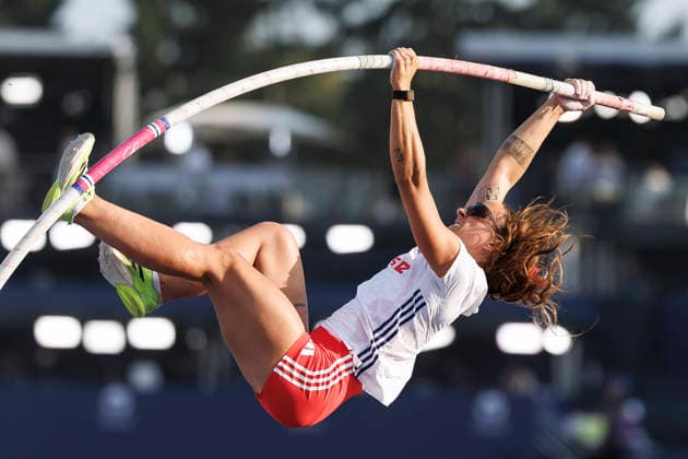 BIRMINGHAM, GREAT BRITAIN - AUGUST 11, 2026 : Zofia GABORSKA (POL Poland) competing in the women’s pole-vault qualification during the European Athletics Championships at Alexander Stadium on August 11, 2026 in Birmingham, Great Britain. Great Britain Copyright: xAxelxKohringx
