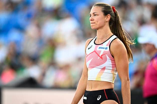 European Athletics Championships Birmingham 2026 - day 2 BIRMINGHAM, ENGLAND - AUGUST 11 : Vekemans Elien (BEL) in action during the pole vault qualifiers on day 2 of the Birmingham 2026 European Athletics Championships on August 11, 2026 in Birmingham, England, 11 08 2026 Birmingham ENGLAND  Copyright: xTomasxSiskx