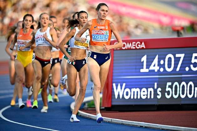 European Athletics Championships Birmingham 2026 - day 2 BIRMINGHAM, ENGLAND - AUGUST 11 : Koster Maureen (NED) in action during the 5000m final on day 2 of the Birmingham 2026 European Athletics Championships on August 11, 2026 in Birmingham, England, 11 08 2026 Birmingham ENGLAND  Copyright: xTomasxSiskx
