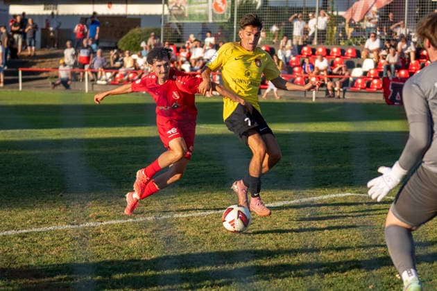 Deli Hajdini (SG Sonnenhof Großaspach, 07), SSV Schwäbisch Hall vs. SG Sonnenhof Großaspach, Fussball, WFV-Pokal, 3. Runde, 11.08.2026 Schwäbisch Hall Baden-Wuerttemberg Deutschland *** Deli Hajdini SG Sonnenhof Großaspach, 07, SSV Schwäbisch Hall vs. SG Sonnenhof Großaspach, Soccer, WFV Cup, 3rd Round, August 11, 2026, Schwäbisch Hall, Baden-Württemberg, Germany Copyright: xkolbert-press PhilipxZieglerx