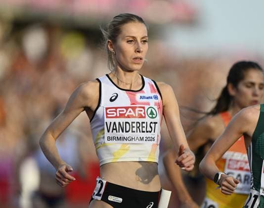 Belgium s Elise Vanderelst is pictured in action during the women s 5.000m event on the second day of the European Athletics Championships (August 10-18) in Birmingham, United Kingdom, on Tuesday 11 August 2026. ERICxLALMAND  x183182315x