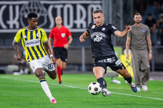 Football, Champions League qualifiers, Sturm Graz v Fenerbahçe Istanbul