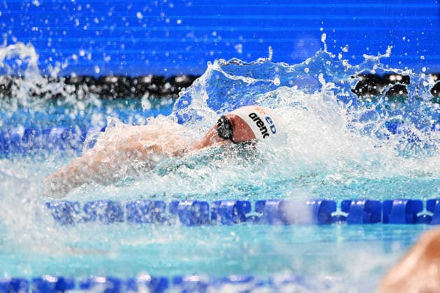 2026-08-11 2026 European Aquatics Championships PARIS, FRANCE - AUGUST 11: Marrit Steenbergen of the Netherlands during 2026 European Aquatics Championships on August 11, 2026 in Paris, France. (Photo by Nikola Krstic BSR Agency) Paris France Content not available for redistribution in The Netherlands directly or indirectly through any third parties. Copyright: xBSRxAgencyx