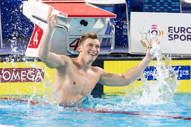 European Aquatics Championships Swimming Day 2 Maxime Grousset during European Aquatics Championships Swimming Day 2 in Paris, France, on August 11, 2026 Paris France  Copyright: xFotoxOlimpikx originalFilename:jastrzebowski-european260811_npuMJ.jpg