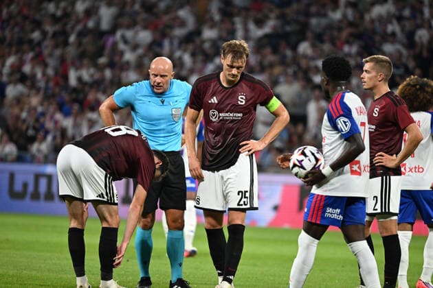 Football : Olympique Lyonnais v Sparta Praha- Qualifying champions league 11 08 2026 Referee Szymon MARCINISKduring the second leg, 3rd qualifying round match of the Football Champions League between Olympiquer Lyonnais and Sparta Praha ,Czech Republic at Groupama Stadium Decines Charpieu Lyon on August 11, 2026, , France LYONFrance  Copyright: xMouradxAllilix