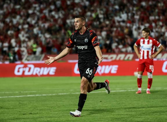 Crvena Zvezda v Hapoel Beer Sheva - UEFA Chmpions League Qualifiers during the UEFA Champions League 2026 27 League Third qualifying round 2nd leg match between FK Crvena Zvezda and Hapoel Beer Sheva at Stadium Rajko Mitic on August 11, 2026 in Belgrade, Serbia. Belgrade Serbia Copyright: xSrdjanxStevanovicx x