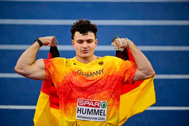 Merlin HUMMEL (Germany, Eintracht Frankfurt, HAMMER THROW Men) GBR, European Athletics Championships, Athletics, 11.08.2026, GBR, European Athletics Championships, Athletics, 11.08.2026, Birmingham *** Merlin HUMMEL Germany, Eintracht Frankfurt, Men s Hammer Throw GBR, European Athletics Championships, Track and Field, August 11, 2026, GBR, European Athletics Championships, Track and Field, August 11, 2026, Birmingham Copyright: xEibnerxPressefoto JanxPapenfussx EP_JPS