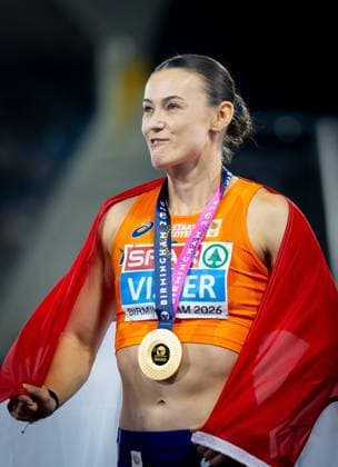 BIRMINGHAM - Nadine Visser wins the 100-meter hurdles final on the second day of the European Athletics Championships. IRIS VAN DEN BROEK ANP xVIxANPxSportx xxANPxIVx 565286731 originalFilename: 565286731.jpg