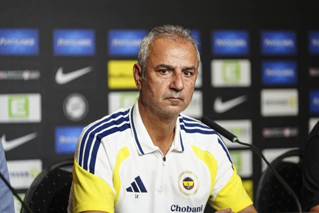 Sturm Graz v Fenerbahce - UEFA Champions League GRAZ, AUSTRIA - AUGUST 11: Head coach of Fenerbahce Ismail Kartal holds a press conference, PK, Pressekonferenz after the UEFA Champions League third qualifying round second-leg match between Sturm Graz and Fenerbahce at Liebenau Stadium in Graz, Austria on August 11, 2026. Agit Erdi Ulukaya Anadolu Graz Austria. Editorial use only. Please get in touch for any other usage.  Copyright: x2026xAnadoluxAgitxErdixUlukayax