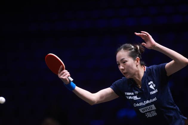 2026 WTT Europe Smash - Sweden - Main Draw - 11 August 2026 - Day 2 Jia Nan Yuan of France competes against Hina Hayata of Japan during the Women s Singles Round of 64 at the 2026 Europe Smash at the Malmo Arena in Malmo, Sweden, on August 11, 2026. Malmo Sweden  Copyright: xRemyxGrosx originalFilename:gros-europesm260811_npFwf.jpg