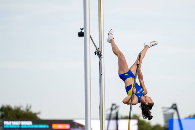 11.08.2026, GBR, Leichtathletik, Europameisterschaft 2026, Abendsession Tag 2, Birmingham Maryna Kylypko ( Ukraine ), Stabhochsprung Damen, Qualifikation Birmingham Alexander Stadium England Großbritannien *** August 11, 2026, GBR, Track and Field, 2026 European Championships, Evening Session, Day 2, Birmingham; Maryna Kylypko (Ukraine), Women s Pole Vault, Qualifying Round, Alexander Stadium, Birmingham, England, Great Britain Copyright: xNordphoto Memmlerx