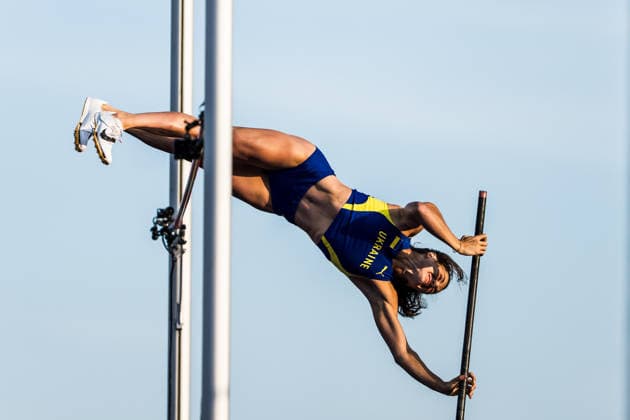 European Athletics Championships; Birmingham, 11.08.2026 BIRMINGHAM, UNITED KINGDOM - AUGUST 11: Maryna Kylypko (UKR - Ukraine) competes in the qualification of the womens pole vault on August 11, 2026 in Birmingham, United Kingdom. *** European Athletics Championships, Birmingham, August 11, 2026 BIRMINGHAM, UNITED KINGDOM AUGUST 11 Maryna Kylypko (UKR, Ukraine) competes in the women s pole vault qualifying round on August 11, 2026, in Birmingham, United Kingdom Copyright: xBEAUTIFULxSPORTS UlfxSchillerx