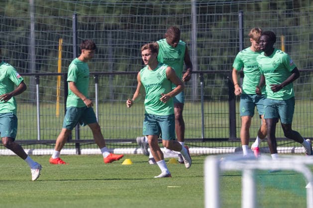 Football, Bundesliga 1, Werder Bremen, Training
