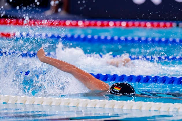 France, Paris, Centre Aquatique Olympique Metropole du Grand Paris, 12.08.2026, European Aquatics Championships, Day 13 - Morning Session, Maya Tobehn, Dresdner SC, Germany, Photo by Eibner Pressefoto Tino Henschel European Aquatics Championships, Day 13 - Morning Session Paris *** France, Paris, Centre Aquatique Olympique Metropole du Grand Paris, August 12, 2026, European Aquatics Championships, Day 13 Morning Session, Maya Tobehn, Dresdner SC, Germany, Photo by Eibner Pressefoto Tino Henschel European Aquatics Championships, Day 13 Morning Session, Paris Copyright: xEibnerxPressefotox
