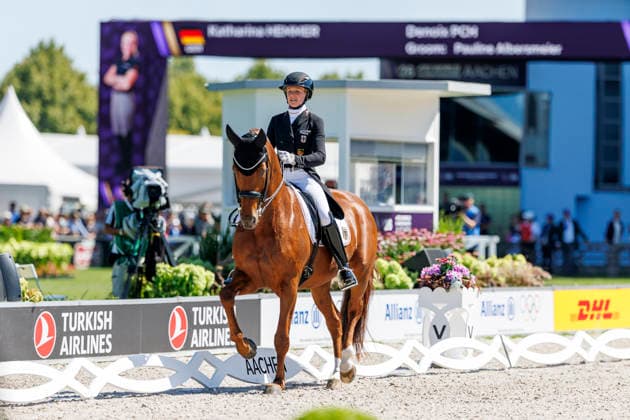 AACHEN - FEI World Championships 2026, AACHEN - FEI World Championships 2026 HEMMER Katharina (GER), Denoix PCH FEI Dressage World Championship, WM, Weltmeisterschaft Grand Prix de Dressage Team Finale & Einzelqualifikation Lambertz-Preis Aachen, Reitstadion Soers 12. August 2026 - *** AACHEN FEI World Championships 2026, AACHEN FEI World Championships 2026 Katharina Hemmer (GER), Denoix (PCH) FEI Dressage World Championship Grand Prix de Dressage Team Final Individual Qualifier Lambertz Prize Aachen, Soers Equestrian Stadium, August 12, 2026