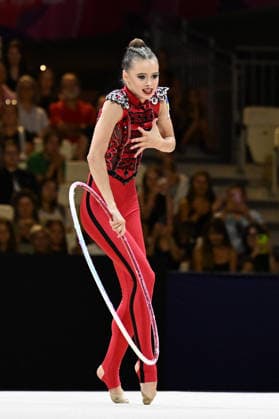 OTHER - Gymnastics - 42nd Rhythmic gymnastics, Rhythmische Sportgymnastik, RSG World Championships Photo by IPA ABACAPRESS.COM87418036 - ONOFRIICHUK Taisiia (UKR) performed during the 42nd Rhythmic Gymnastics World Championships in Frankfurt am Main, Germany, on August 12, 2026 Frankfurt am Main Germany  Copyright: xIPAxSport ABACAx