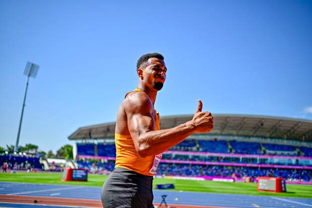 Leo NEUGEBAUER (Germany, VfB Stuttgart, DECATHLON Men) GBR, European Athletics Championships, Athletics, 12.08.2026, GBR, European Athletics Championships, Athletics, 12.08.2026, Birmingham *** Leo NEUGEBAUER Germany, VfB Stuttgart, DECATHLON Men GBR, European Athletics Championships, Track and Field, August 12, 2026, GBR, European Athletics Championships, Track and Field, August 12, 2026, Birmingham Copyright: xEibnerxPressefoto JanxPapenfussx EP_JPS