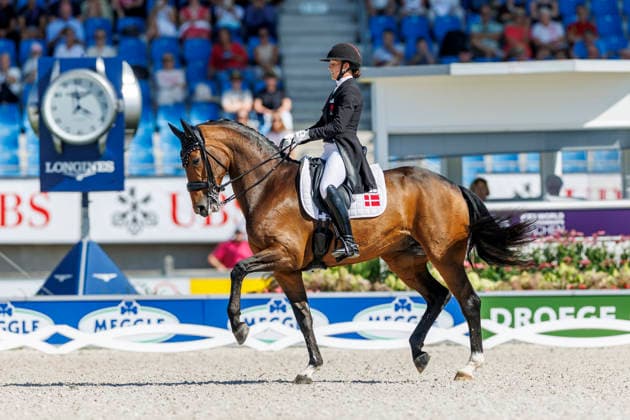 AACHEN - FEI World Championships 2026, AACHEN - FEI World Championships 2026 LAUDRUP-DUFOUR Cathrine (DEN), Mount St John Freestyle FEI Dressage World Championship, WM, Weltmeisterschaft Grand Prix de Dressage Team Finale & Einzelqualifikation Lambertz-Preis Aachen, Reitstadion Soers 12. August 2026 - *** 2026 FEI World Championships in Aachen, Aachen FEI World Championships 2026, Cathrine Laudrup Dufour (DEN), Mount St. John, Freestyle, FEI Dressage World Championship, Grand Prix de Dressage, Team Final, Individual Qualification, Lambertz Prize Aachen, Soers Equestrian Stadium, August 12, 2026