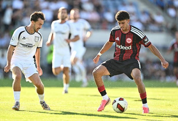 Football, friendly match, FSV Frankfurt v Eintracht Frankfurt