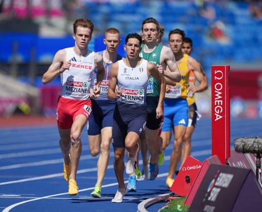 August 12, 2026, Birmingham, West Midlands, United Kingdom: Birmingham, United Kingdom.. Mark English (IRL) in action during the MenÃ¢â‚¬â ¢s 800m Semi-final at the European Athletics Championships 2026 at Alexander Stadium in Birmingham Birmingham United Kingdom - ZUMAk197 20260812_zsp_k197_001 Copyright: xRanjithxKumarx