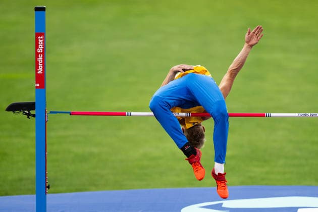 260812 Emil Uhlin of Sweden competes men™s decathlon high jump during day 3 of the 2026 European Athletics Championships on August 12, 2026 in Birmingham. Photo: Mathias Bergeld BILDBYRAN kod MB MT1066 friidrott athletics friidrett friidrotts-em em friidretts-em 2026 european athletics championships 3 bbeng *** August 12, 2026: Emil Uhlin of Sweden competes in the men’s decathlon high jump during Day 3 of the 2026 European Athletics Championships on August 12, 2026 in Birmingham. Photo by Mathias Bergeld, BILDBYRAN, code MB MT1066. track and field, athletics, friidrett, friidrotts em, em, friidretts em 2026, European Athletics Championships, 3 bbeng  Copyright: MATHIASxBERGELD BB260812MB092