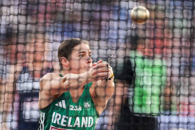 2026 European Athletics Championships, Alexander Stadium, Birmingham, England 12 8 2026 Women™s Shot Put Final Ireland™s Nicola Tuthill Nicola Tuthill 12 8 2026  Copyright: xx 0U6A9887