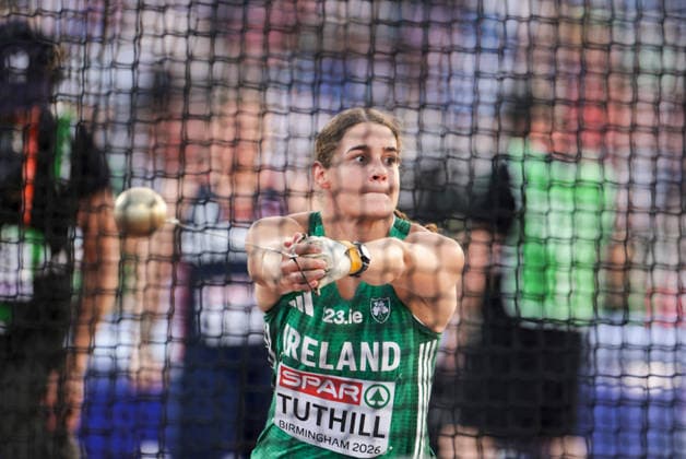 2026 European Athletics Championships, Alexander Stadium, Birmingham, England 12 8 2026 Women™s Shot Put Final Ireland™s Nicola Tuthill Nicola Tuthill 12 8 2026  Copyright: xx 0U6A9888
