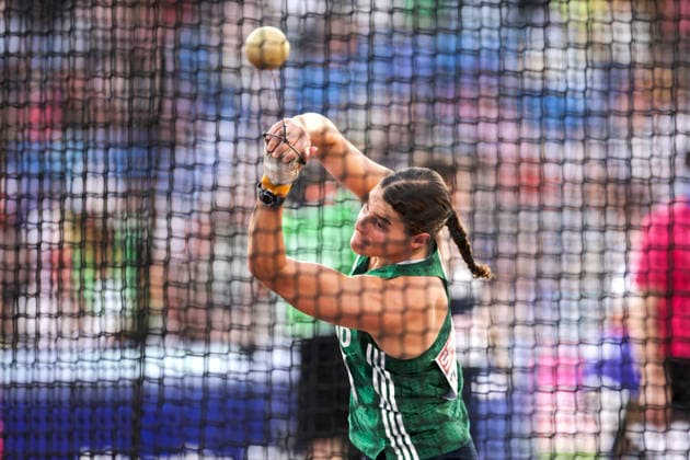 2026 European Athletics Championships, Alexander Stadium, Birmingham, England 12 8 2026 Women™s Shot Put Final Ireland™s Nicola Tuthill Nicola Tuthill 12 8 2026  Copyright: xx 0U6A9506