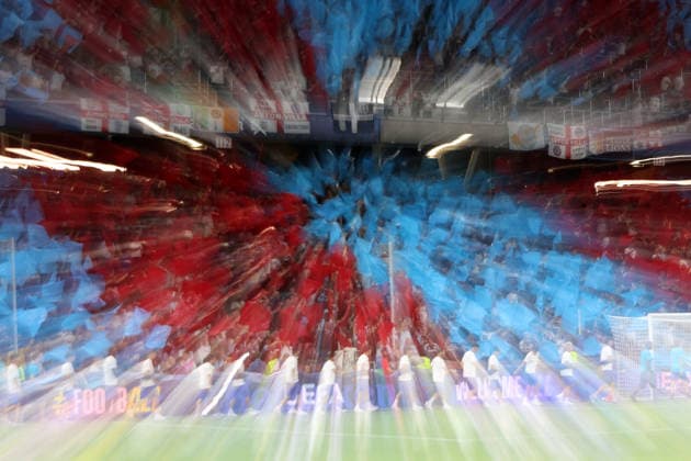 Fans Villa , PSG-Aston Villa , UEFA Super Cup Finale , , Fußball , in der Red Bull Arena Stadion in Salzburg , Österreich . August 12 , 2026 . Photo by: Davide Elias IPA Photo Pressefoto DENL Copyright: xDavidexEliasx