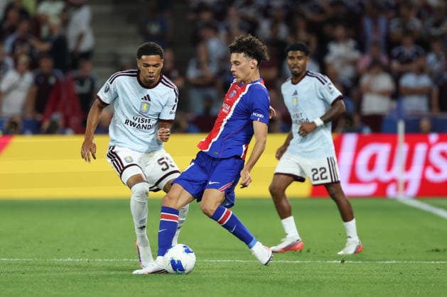 Paris Saint-Germain v Aston Villa FC - UEFA Super Cup 2026 Maghnes Akliouche of Paris Saint-Germain is seen in action during the 2026 UEFA Super Cup Final match between Paris Saint-Germain and Aston Villa FC at Stadion Salzburg on August 12, 2026 in Salzburg, Austria. Salzburg Stadion Salzburg Salzburg Austria Copyright: xYigitxOermex xPsxImagesxYigitxOermex xPsxImagesx