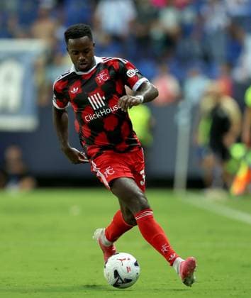 Ryan Sessegnon of Fulham Malaga CF v Fulham, Pre-Season Friendly, Football, Estadio La Rosaleda, Malaga, Spain - 12 Aug 2026Malaga Estadio La Rosaleda, Spain EDITORIAL USE ONLY No use with unauthorised audio, video, data, fixture lists, club league logos or live services. Online in-match use limited to 120 images, no video emulation. No use in betting, games or single club league player publications.  Copyright: xAntonioxPozo Shutterstockx 17064345gu