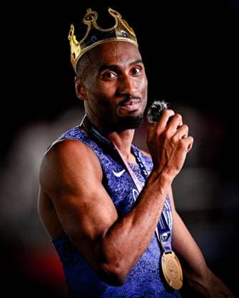 European Athletics Championships Birmingham 2026 - day 3 BIRMINGHAM, ENGLAND - AUGUST 12 : Hudson-Smith Matthew (GBR) celebrates after winning the 400m final on day 3 of the Birmingham 2026 European Athletics Championships on August 12, 2026 in Birmingham, England, 12 08 2026  Copyright: xTomasxSiskx