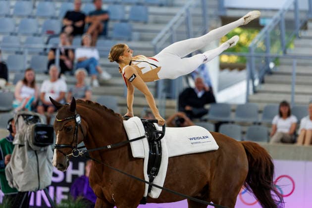 Equestrian sports, World Championships in Aachen, vaulting