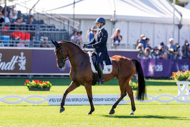 AACHEN - FEI World Championships 2026, AACHEN - FEI World Championships 2026 LUEBBEKE Libussa (GER), Caramia FRH FEI Eventing World Championship, WM, Weltmeisterschaft Dressage Part 1 Team & Individual Aachen, Reitstadion Soers 13. August 2026 - *** AACHEN FEI World Championships 2026, AACHEN FEI World Championships 2026 LUEBBEKE Libussa GER, Caramia FRH FEI Eventing World Championship Dressage Part 1 Team and Individual Aachen, Reitstadion Soers, August 13, 2026