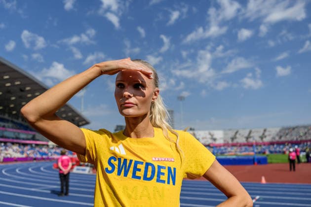 260813 Louise Ekman of Sweden competes in women™s high jump qualification during day 4 of the 2026 European Athletics Championships on August 13, 2026 in Birmingham. Photo: Mathias Bergeld BILDBYRAN kod MB MT1068 friidrott athletics friidrett friidrotts-em em friidretts-em 2026 european athletics championships 4 bbeng hoydehopp high jump hoyde höjdhopp dam damer women sweden sverige *** August 13, 2026: Louise Ekman of Sweden competes in the women’s high jump qualifying round on Day 4 of the 2026 European Athletics Championships on August 13, 2026 in Birmingham. Photo by Mathias Bergeld, BILDBYRAN, code MB MT1068. track and field athletics friidrett friidrotts em em friidretts em 2026 European Athletics Championships 4 bbeng high jump high jump women Sweden sSweden  Copyright: MATHIASxBERGELD BB260813MB005